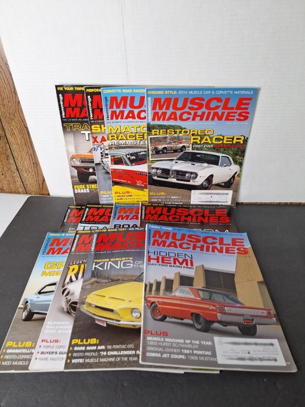 Hemmings Muscle Machines Magazine 2015 January - December Issues  Complete